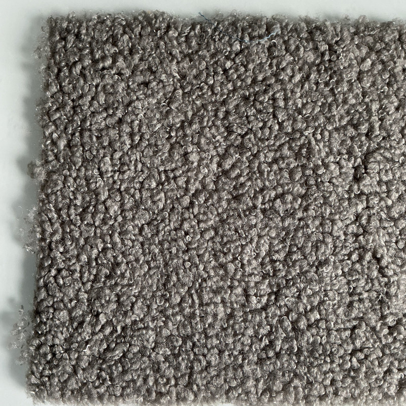 Cardiff in Pewter Grey | Upholstery Fabric | Plush Boucle | 54" Wide | Heavy Weight | By the Yard