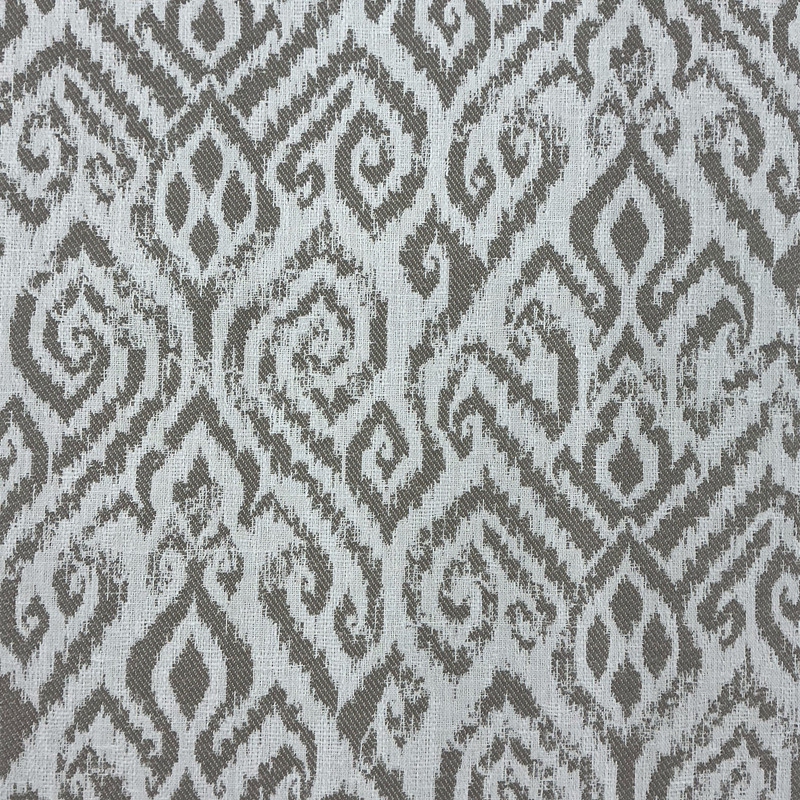 Kirsti in Pebble | Upholstery Fabric | Damask Design in Beige / Ivory | Swavelle | 54" Wide | Heavyweight | BTY