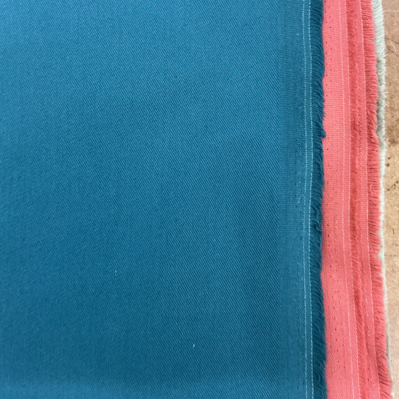 Bailey Twill in Rainforest Dark Teal | Home Decor / Slipcover Fabric | Bull Denim / Twill | 100% Cotton | 54" Wide | By the Yard