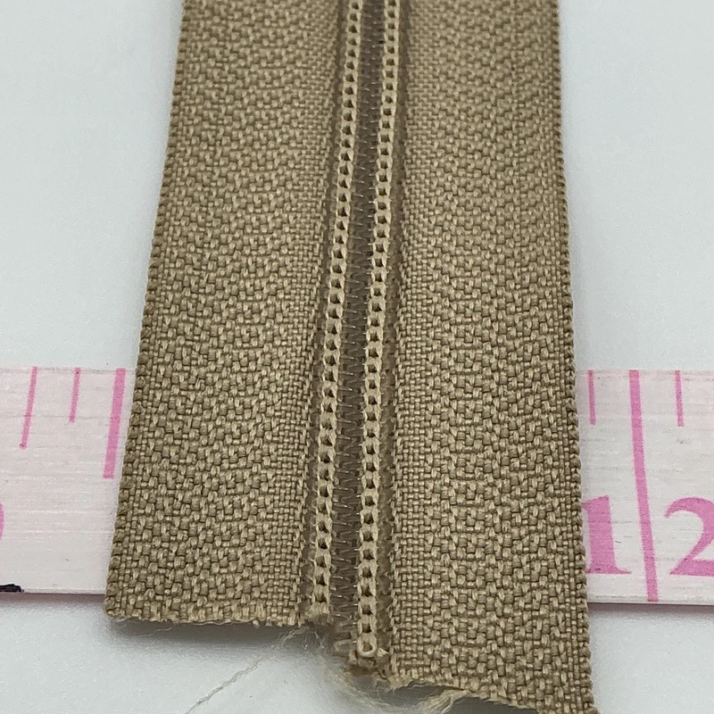 #5 COIL Zipper, 5/8" LIGHT BEIGE | By The Yard