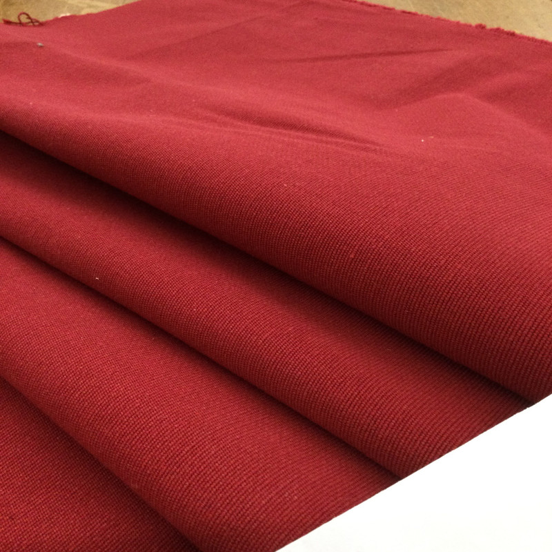 1.85 Yard Piece of Solid Cranberry Red Canvas Fabric  | Upholstery / Slipcover | Medium to Heavy Weight | 54" Wide | By the Yard | Patagonia in Cranberry