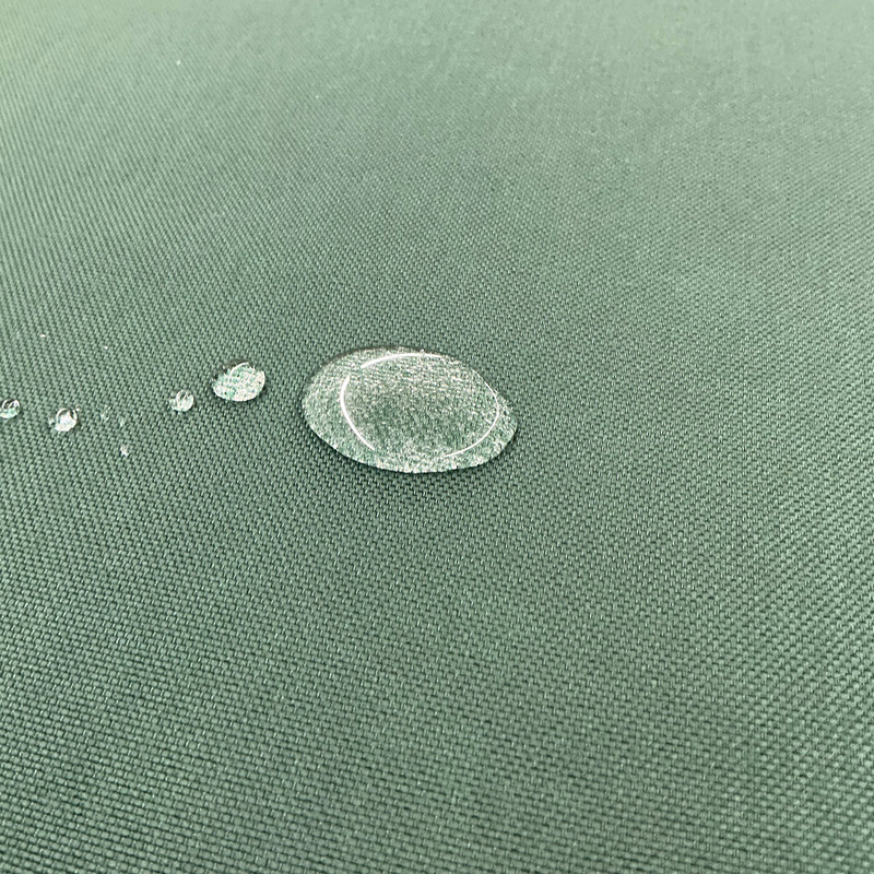 Solid Forest Green Waterproof Nylon Canvas Fabric | Tarps / Outdoor Covers / Backpacks / Banners | 500 Denier | 60" Wide | By the Yard