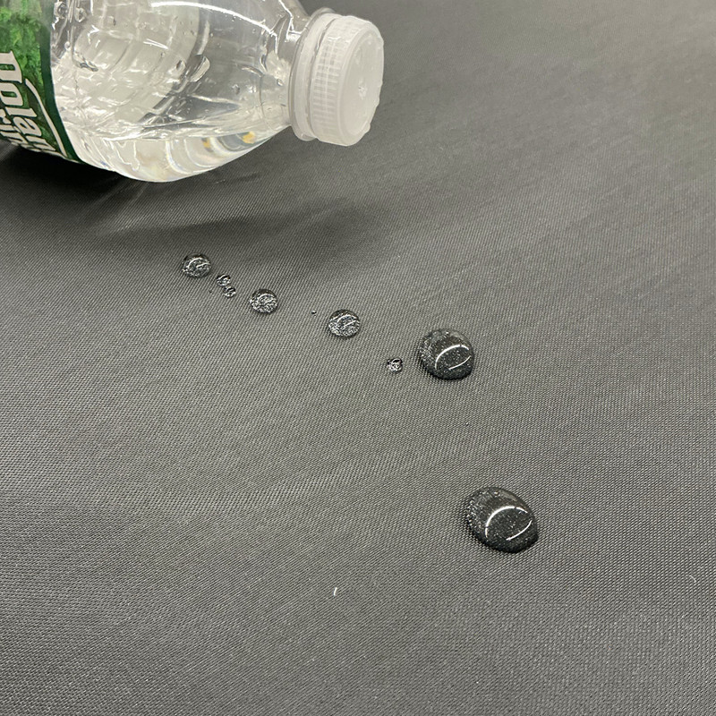 Black Solid Waterproof Nylon Fabric | Outdoor Bags, Tents, Sleeping Bags etc. | 200 Denier | Medium Weight Nylon | 60" Wide | By the Yard