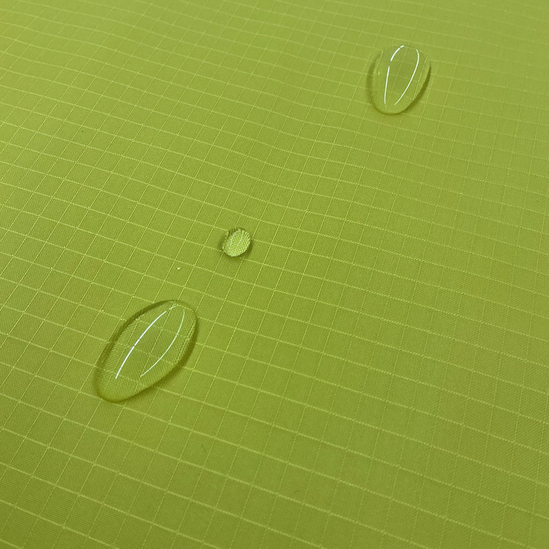 Bright Yellow Waterproof Ripstop Nylon Fabric | Outdoor Bags, Tents, Sleeping Bags etc. | 70 Denier | Lightweight Nylon | 60" Wide | By the Yard