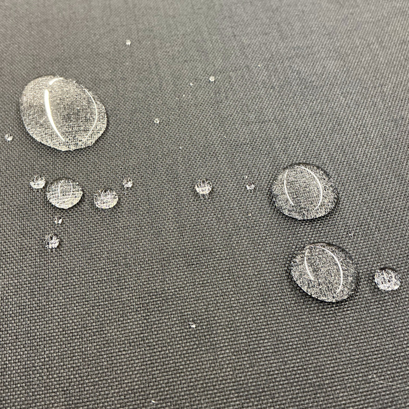 Black Waterproof Nylon Canvas Fabric | Tarps / Outdoor Covers / Backpacks / Banners | 400 Denier | 60" Wide | By the Yard.