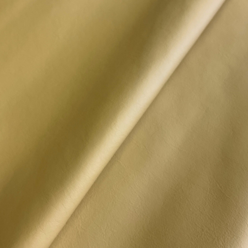 Mustard Tan Top Grain Premium Leather Hide | Chrome Tanned | 50+ Square Feet | 1.2 mm / 3 Ounce | Upholstery Leather