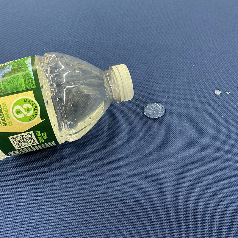 Solid Blue Waterproof Nylon Canvas Fabric | Tarps / Outdoor Covers / Backpacks / Banners | 1000 Denier | 65" Wide | By the Yard