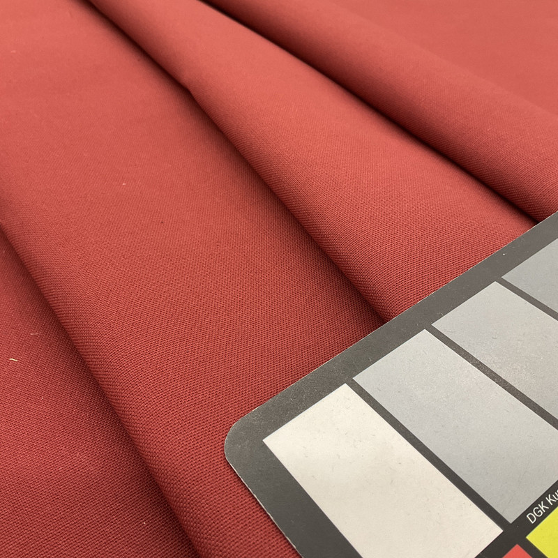 2.25 Yard Piece of Cranberry Red Cotton Canvas Fabric | Slipcovers / Upholstery | Lightweight | 54W