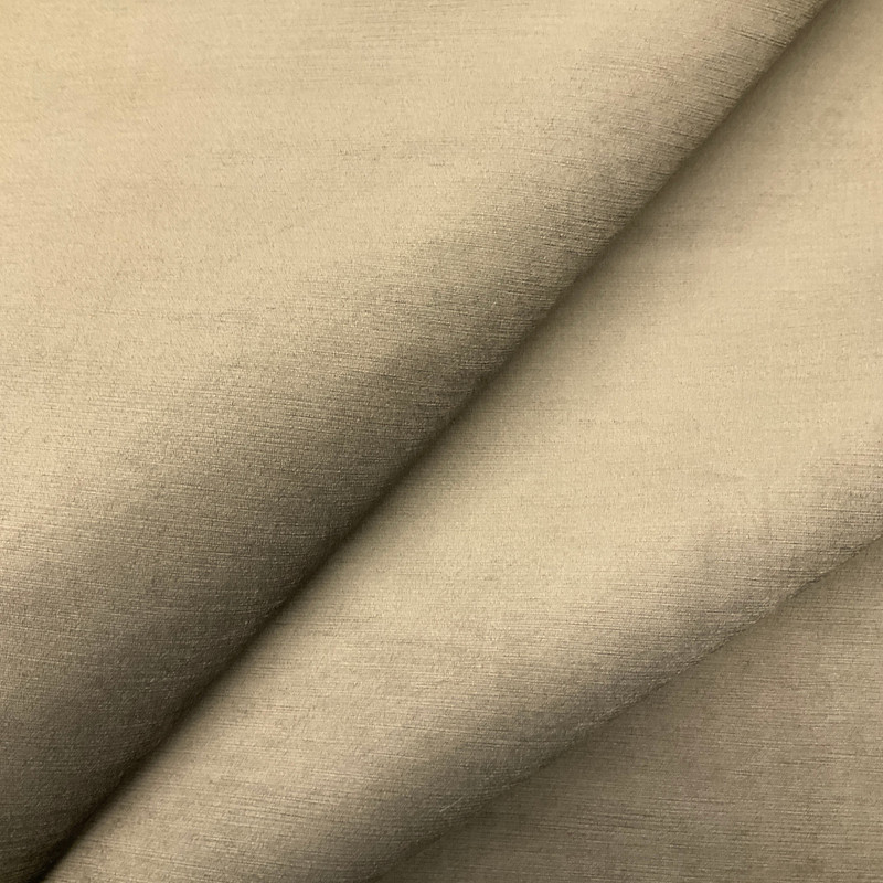 Striated Velvet in Mink / Dark Taupe | Upholstery Fabric | Heavy Weight | 54" Wide | By the Yard