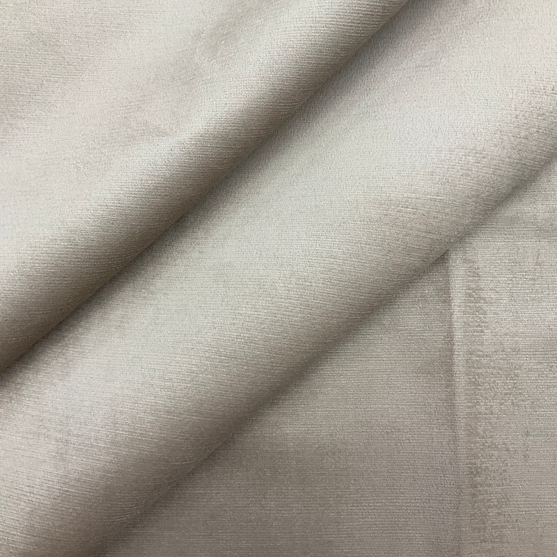 Striated Velvet in Fawn / Light Brown | Upholstery Fabric | Heavy Weight | 54" Wide | By the Yard