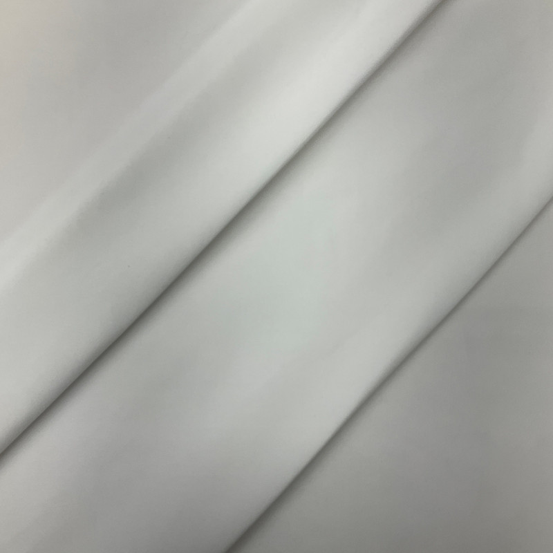 Solid White | Apparel / Drapery / Lining Fabric | Nylon | Lightweight | 60" Wide | By the Yard