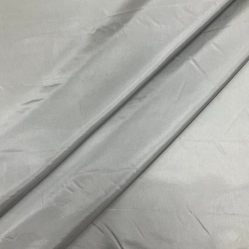 Solid Light Grey | Satin Acetate Lining Fabric | Nylon | Lightweight | 60" Wide | By the Yard