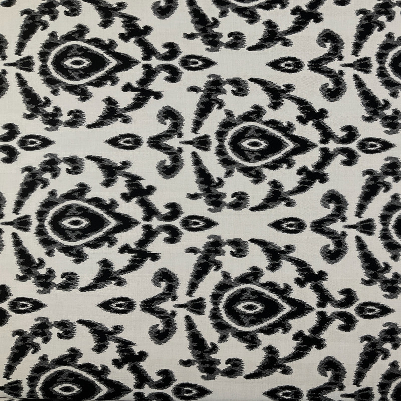 Sunbrella BUKHARA BLACK 45534-0010 | 54 Inch Wide Furniture Weight Fabric | By The Yard