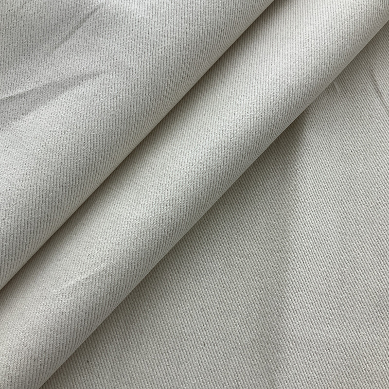 1 Yard Piece of 12 oz Brushed Bull Denim Natural | Heavyweight Denim Fabric | Home Decor Fabric | 59" Wide