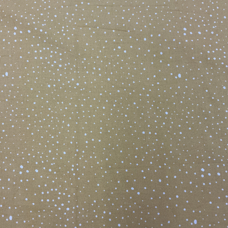 Field Trip Speckle in Gold | Figo Fabrics | Quilting Fabric | 44" Wide | 100% Cotton | Speckled | Yellow / White
