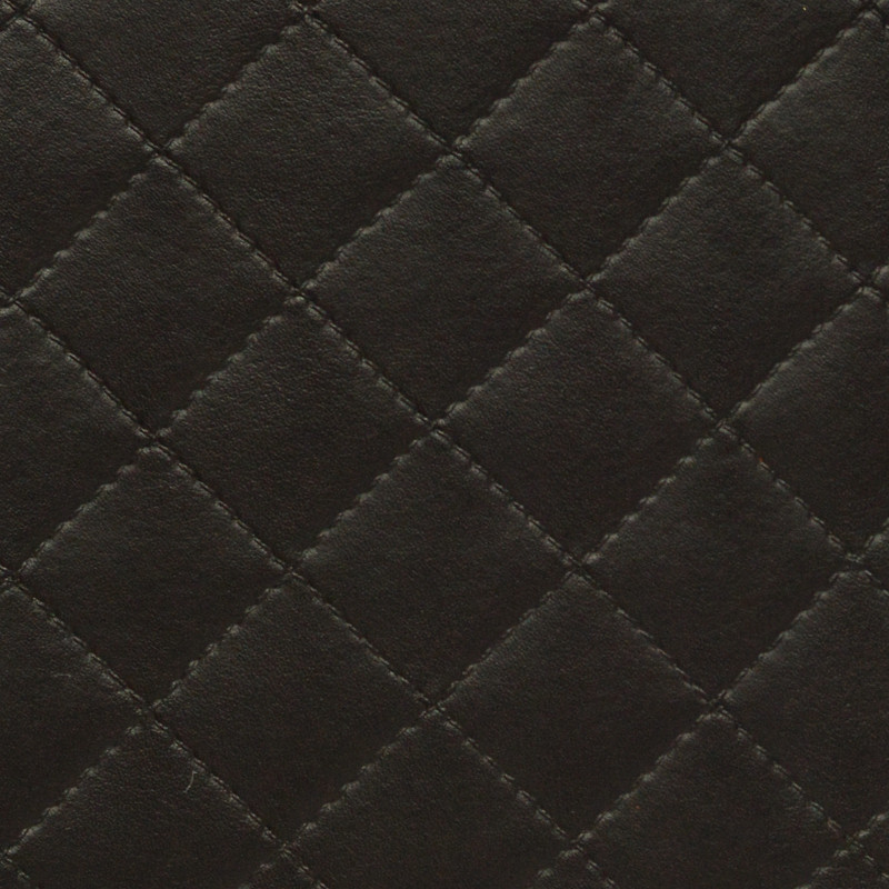 Nassimi MADISON In Color WENGE DIAMONG QUILTED FAUX LEATHER UPHOLSTERY FABRIC | 54 WIDE