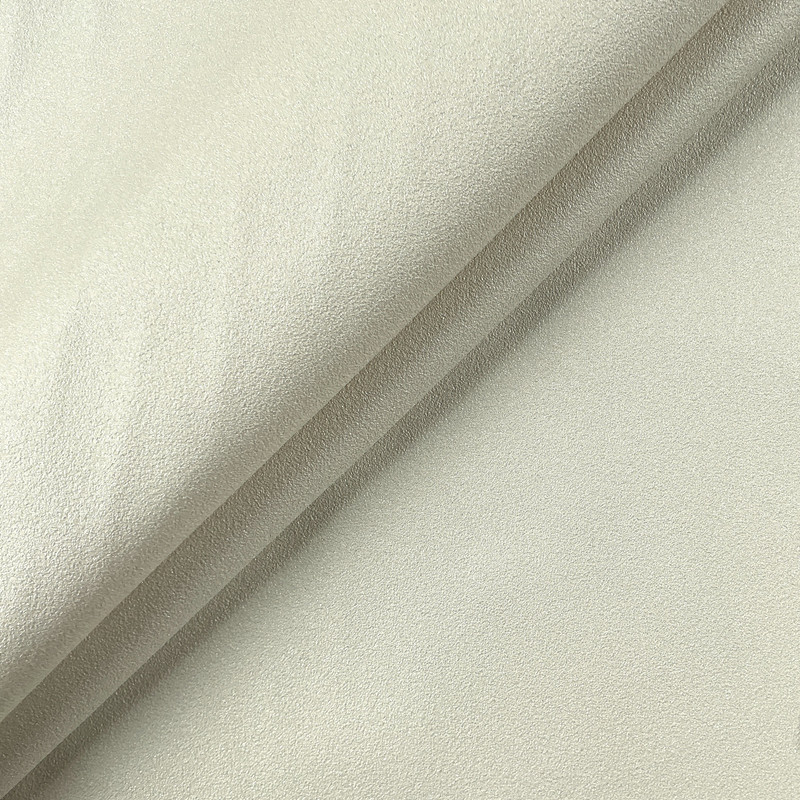 SCANDIA in POLAR TSC-020 | Upholstery Fabric | Solid Color in Ivory and Beige | 54 inches | Heavy Weight | PVC / Vinyl | By The Yard