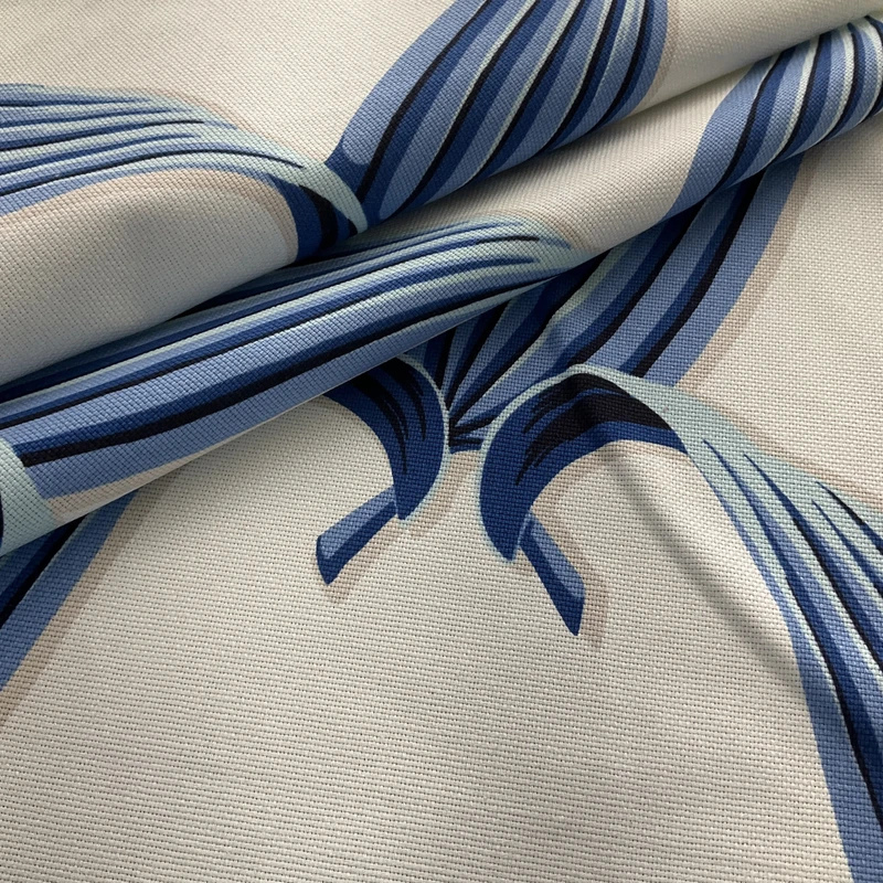 2 Yard Piece of Novogratz Ombre Palm Bliss | Medium Weight Basketweave Fabric | Home Decor Fabric | 54" Wide