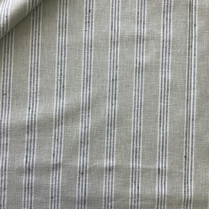 1 Yard Piece of PKL Studio Montaro Stripe Woven Jacquard Celery | Medium Weight Woven, Jacquard Fabric | Home Decor Fabric | 54" Wide