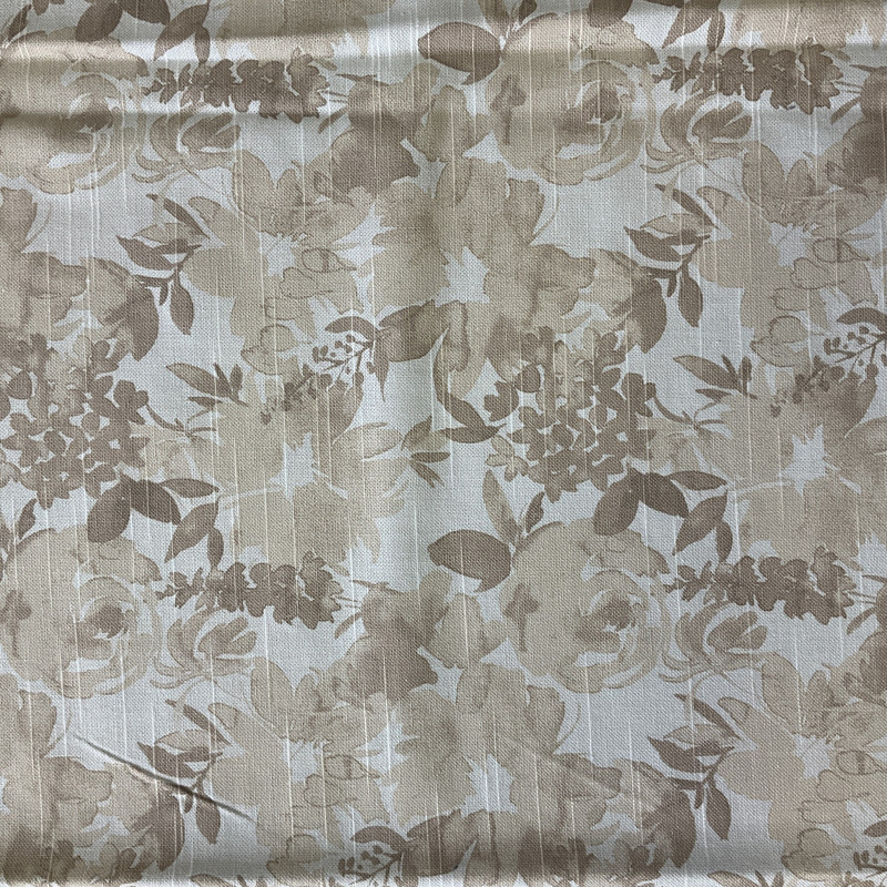 2.75 Yard Piece of Premier Prints Zinnia Slub Duck Spice | Home Decor Fabric | 54" Wide