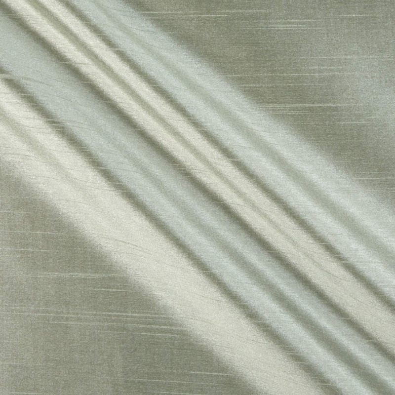 1.5 Yard Piece of 58" Faux Dupioni Silk Fog | Very Lightweight Faux Silk, Dupioni Fabric | Home Decor Fabric | 58" Wide