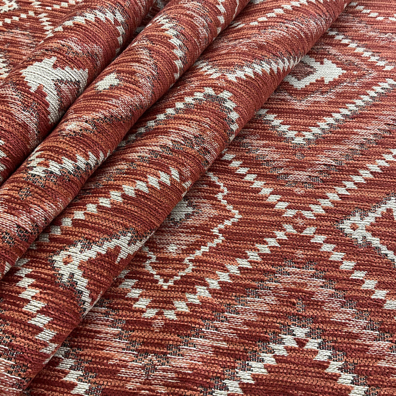 1 Yard Piece of Artistry Tribal Southwest Ajei Jacquard Picante | Medium/Heavyweight Jacquard Fabric | Home Decor Fabric | 57" Wide