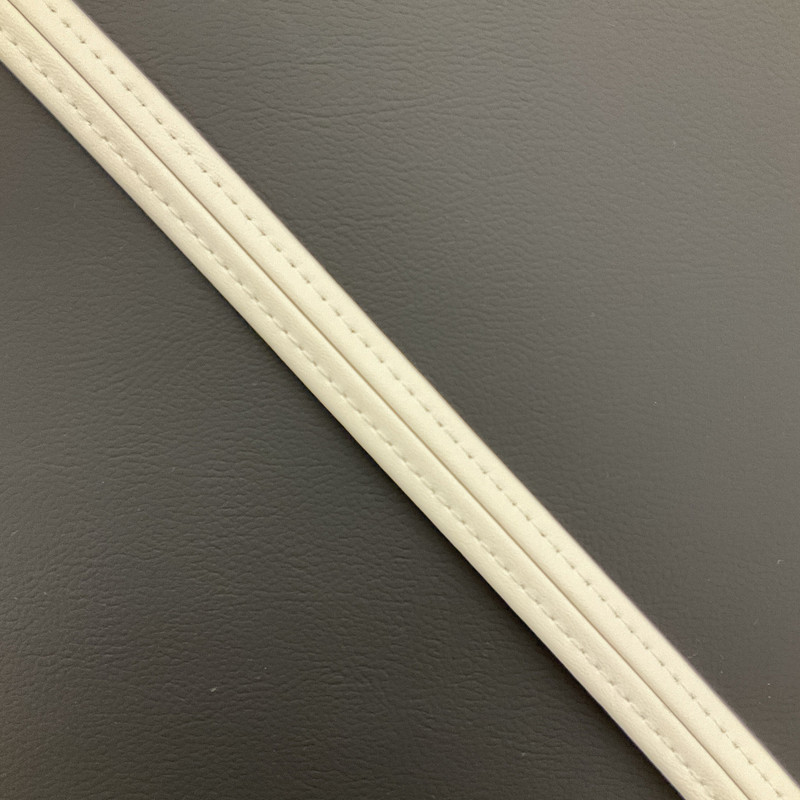 SEAQUEST Chalk White Hidem Gimp | PSQ-004 |  Marine Vinyl Upholstery Trim | 5/8" | By the Yard