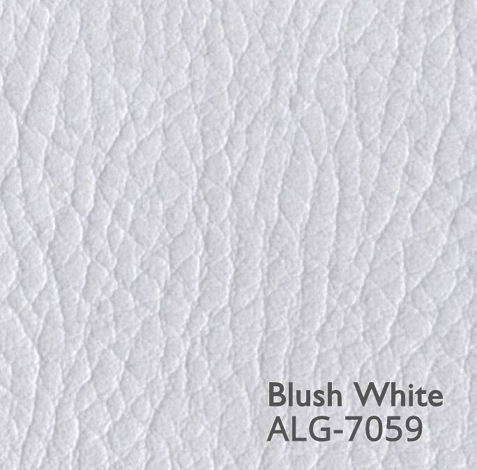 Blush White Marine Vinyl Fabric | ALG-7059 | Spradling Softside ALLEGRO | Upholstery Vinyl for Boats / Automotive / Commercial Seating | 54"W | BTY