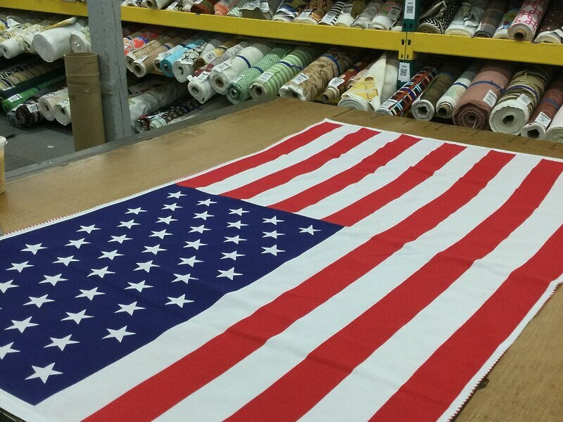 Patriotic themed Fabric