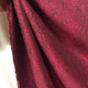 Fuchsia Dark Pink Upholstery and Curtain Fabric | Abstract Mod Design