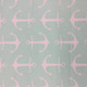 Premier Prints Sailor Costal Anchor in Mint Upholstery / Drapery Fabric