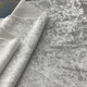 72" Shadow Crushed Velvet White | Medium/Heavyweight Velvet Fabric | Home Decor Fabric | 72" Wide
