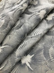PKL Studio Fleurine Jacquard Pewter | Medium Weight Jacquard Fabric | Home Decor Fabric | 54" Wide