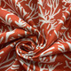 Comersan Fabrics Manglar Duck Orange/White | Lightweight Duck Fabric | Home Decor Fabric | 55" Wide