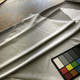 Silver Silky Satin 100% Polyester | Lightweight Apparel Fabric