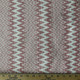Needlepoint in Cherry | Upholstery Fabric | Red Off White Chevron | Medium Weight | 54" Wide | By The Yard