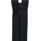 26 Inch BLACK Seperating Jacket Zipper | Heavy Duty Molded Plastic | Anti Iceing & UV Stable 