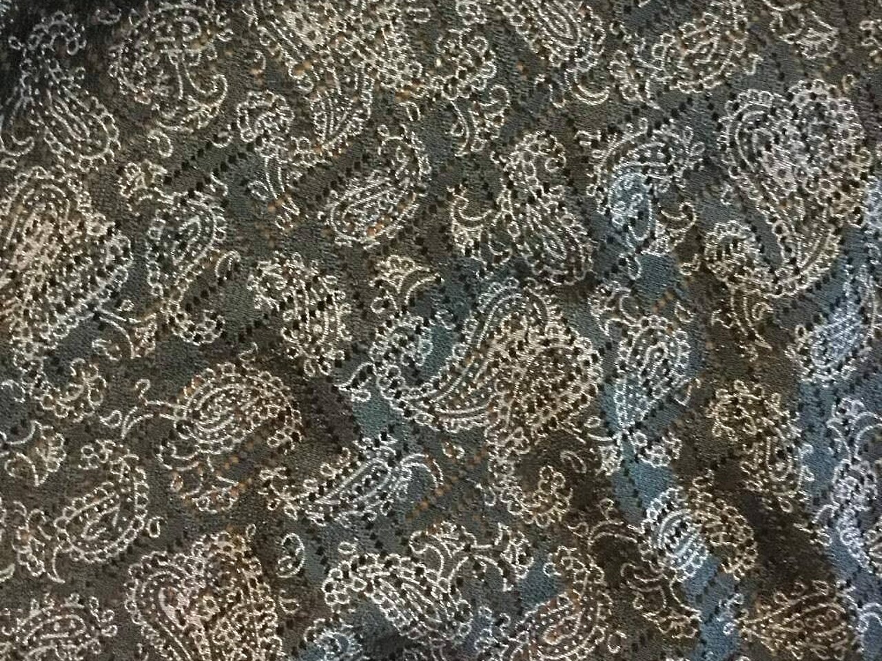 Black Paisley Fabric - Fabric Warehouse