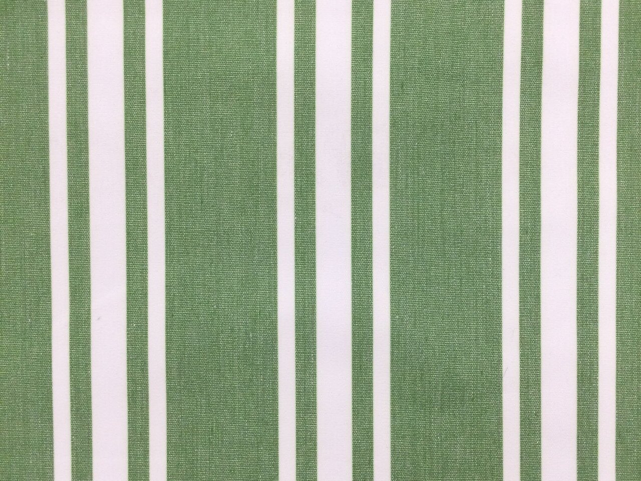 Green and Purple Vertical Stripes on White Designer Cotton Shirting