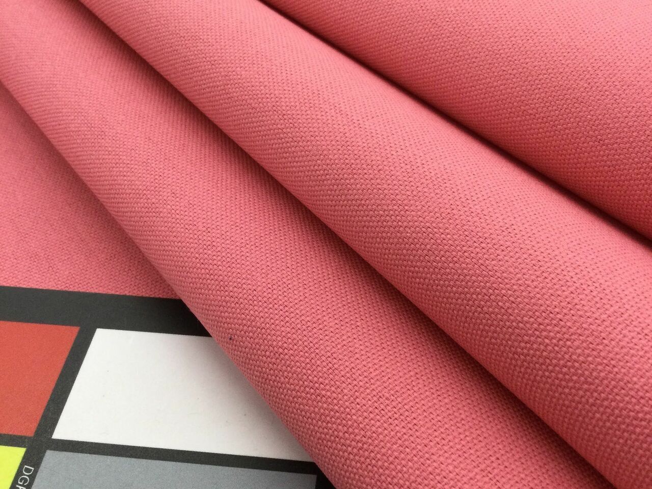 ROSE / DUSTY PINK Premium Plain 100% Cotton Canvas Fabric