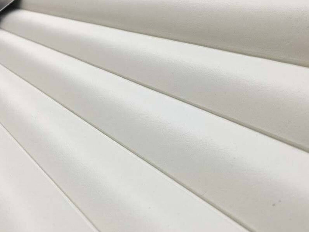 White Pleated Marine Vinyl Fabric Warehouse