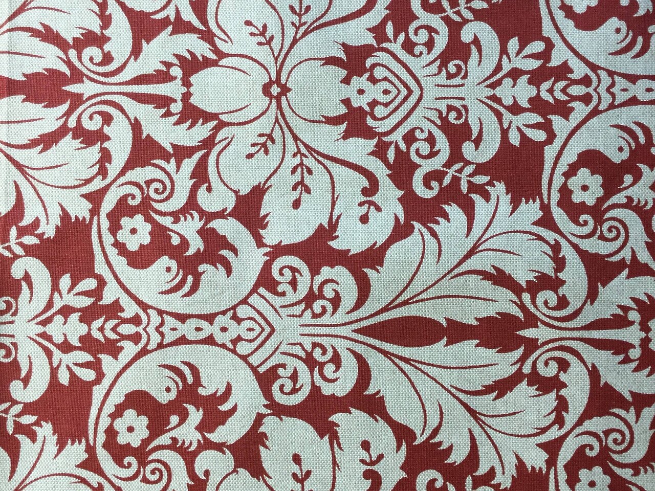 Red Damask Embossed Velvet Upholstery Drapery Fabric – Fashion Fabrics LLC