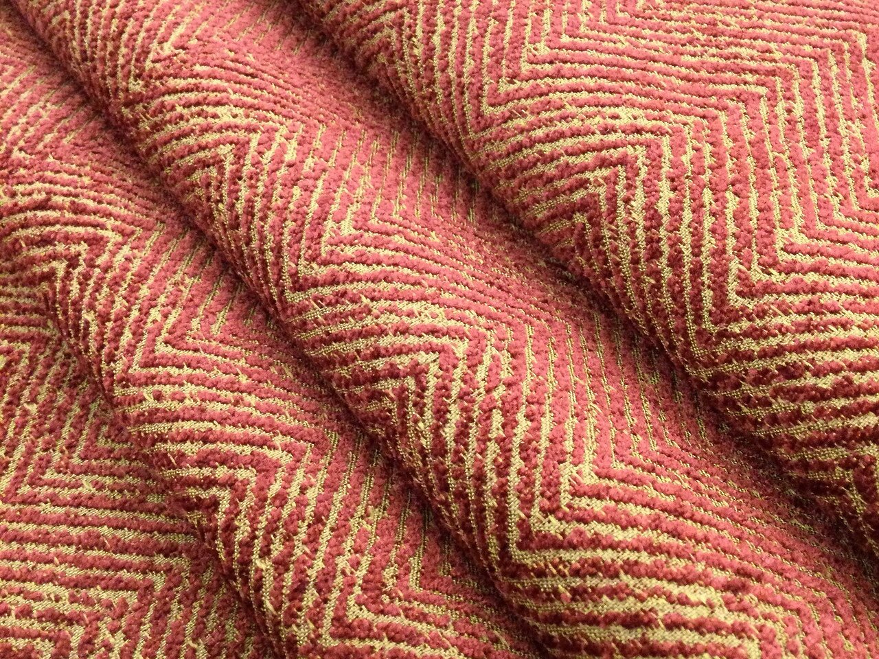 1.5 Yard Piece of Pre-Quilted Fabric | Orange Herringbone with Stitched  Diamonds | Upholstery | Heavy Weight | 54 Wide | By the Yard | Echo in Clay