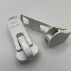 # 10 Single Pull Slides White Zipper