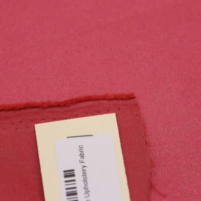 Micro Suede Fabric in Red Microfiber Upholstery By The Yard 54W