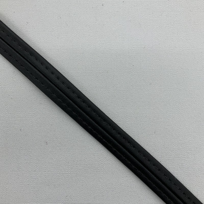 SEAQUEST Ebony Black Hidem Gimp | PSQ-007 |  Marine Vinyl Upholstery Trim | 5/8" | By the Yard