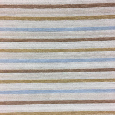 Natural Off White Chenille Stripe Upholstery | Soft  Durable Upholstery Fabric