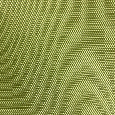 Green & Metallic Gold Diamond Textured Vinyl Fabric | Fabled in Wasab