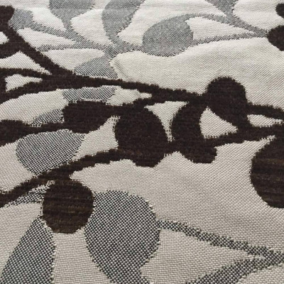 Foliage in Brown and Tan | Heavy Weight Upholstery Fabric | 54 W | By the Yard