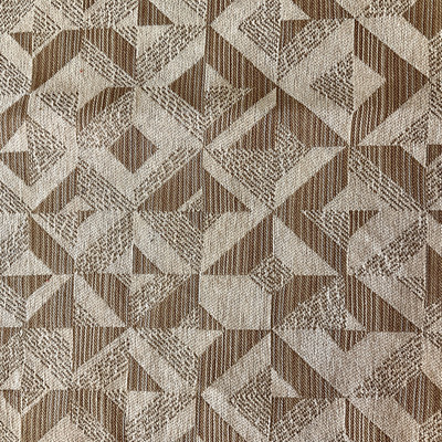 Geometric Diamonds in Two Toned Brown | Upholstery Fabric | 57 W | By the Yard